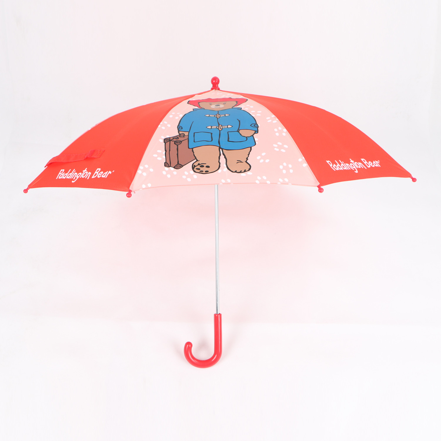 Wholesale Cute Cartoon Kids Rain Umbrella With Bear Printing Zinc Plating Safe Frame from china suppliers