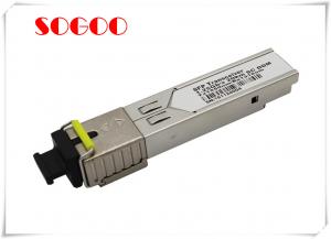 Wholesale 1.25G SFP Optical Transceiver 1310/1550nm Single Fibre 20km GBIC SC Connector from china suppliers