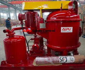 Wholesale Aipu solids control vacuum degasser used in drilling fluid process system from china suppliers