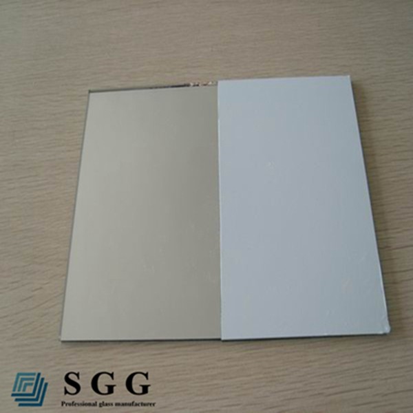 Wholesale safety film sliver mirror glass CAT I, CAT II 2mm 3mm 4mm 5mm 6mm from china suppliers