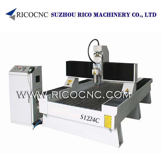 Wholesale Stone Sculpture Carving Machine Marble Cutting Machine Granite Engraving CNC Router S1224C from china suppliers