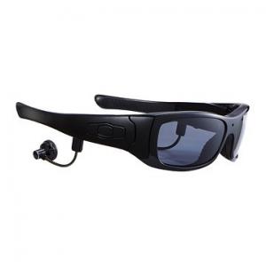 Wholesale Small Hidden Camera Glasses HD With Build-in 8GB SD / TF Card For Music And Call from china suppliers