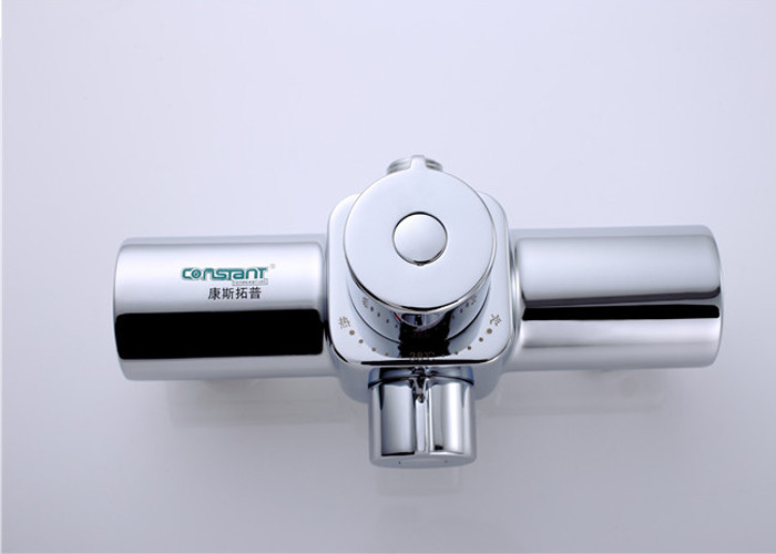 Wholesale Solar Bath Thermostatic Mixing Valve High Precision Control 304 Stainless Steel Filter from china suppliers