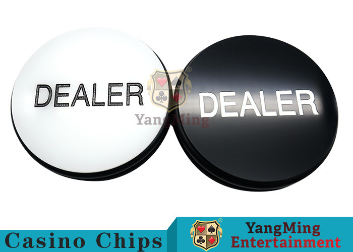 Wholesale Texas Sculpture Poker Blind Buttons With Black And White Double - Sided Design from china suppliers