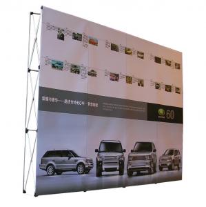Wholesale Easy Installation Trade Show Backdrop Displays Folding Banner Stand Smooth Surface from china suppliers