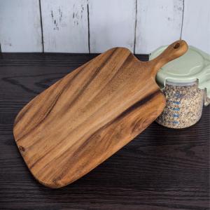 Wholesale Wholesale Japanese handled irregular fruit acacia wood meat cutting board for kitchen and barking from china suppliers