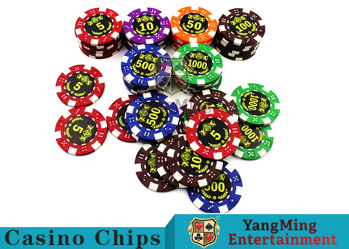 Wholesale Good Printing Non - Faded Casino Royale Poker Chips With Special ABS Material from china suppliers
