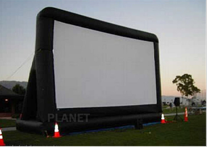 Wholesale Open Air Inflatable Movie Screen Double Stitching AC 110V / 220V Supply Voltage from china suppliers