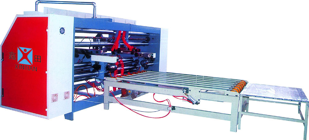 High Speed Semi Automatic Carton Folding and Stitching Machine 400nails/min