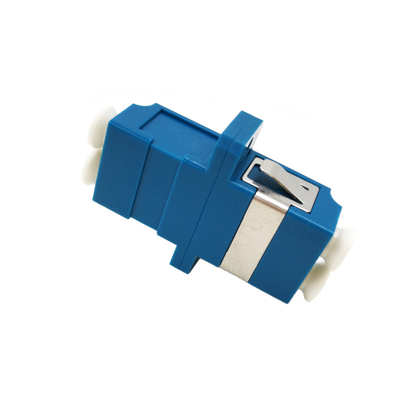 Wholesale Duplex Flange Blue Fiber Optic Adapters LC UPC SC Connector 60db Returen Loss from china suppliers
