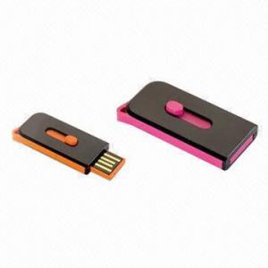 Wholesale Mini Retractable Bootable USB Flash Drives with 2/4/8/16GB Memory, Customized Logos are Welcome from china suppliers