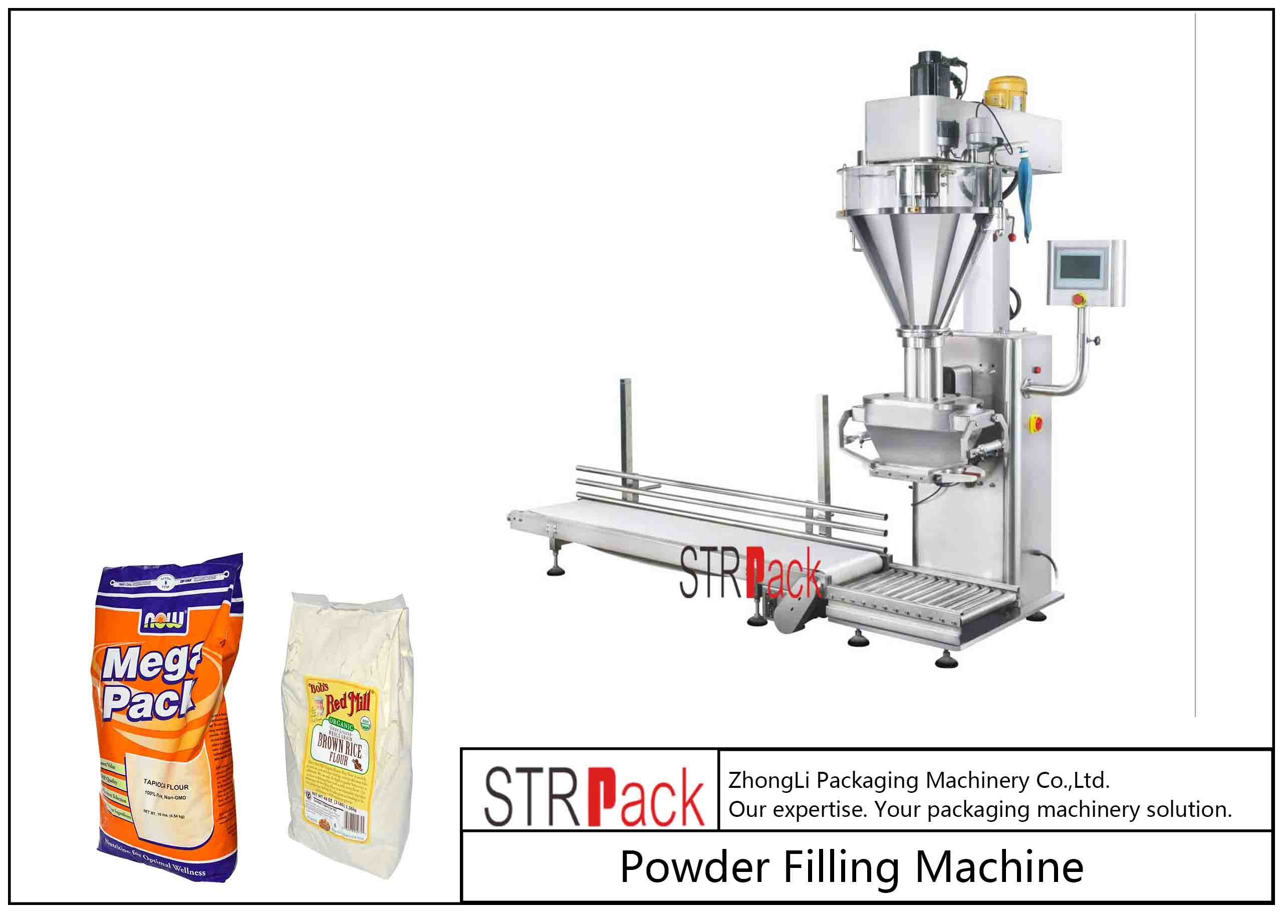 Wholesale Auger Type Powder Filling Machine / 5-50kg Semi Automatic Powder Bag Filling Machine from china suppliers