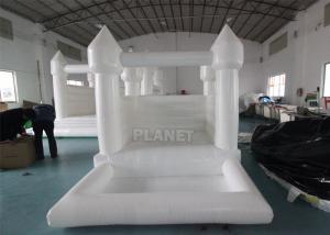 Wholesale White Small 10FT Inflatable Bounce House PVC Bouncy Castle Jumper Toddler White Bounce Combo from china suppliers