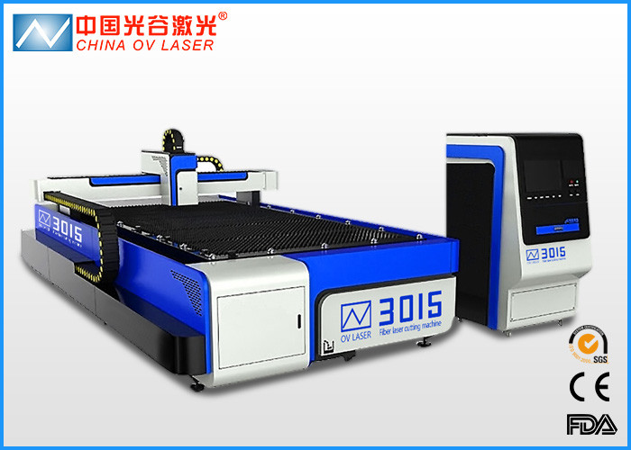 Wholesale IPG Fiber 3mm Stainless Steel Laser Cutting Machine , 500 Watt Sheet Metal Cutter from china suppliers