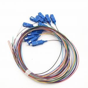 Wholesale LSZH SC 12 Color Code Fiber Optic Pigtails For FTTH And CATV from china suppliers