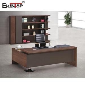 Wholesale Ekintop Wooden Office Executive Desk , Office Computer Table For Hotel Mall from china suppliers