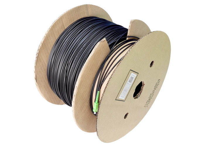 Wholesale FTTH Outdoor High Strength Fiber Optic Patch Cord G657B3 3.0 Kevlar TPU Simple Construction from china suppliers