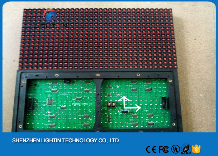 Wholesale Outdoor Single Red DIP 54 P10 1R Video LED Panel LED Display Accessories from china suppliers