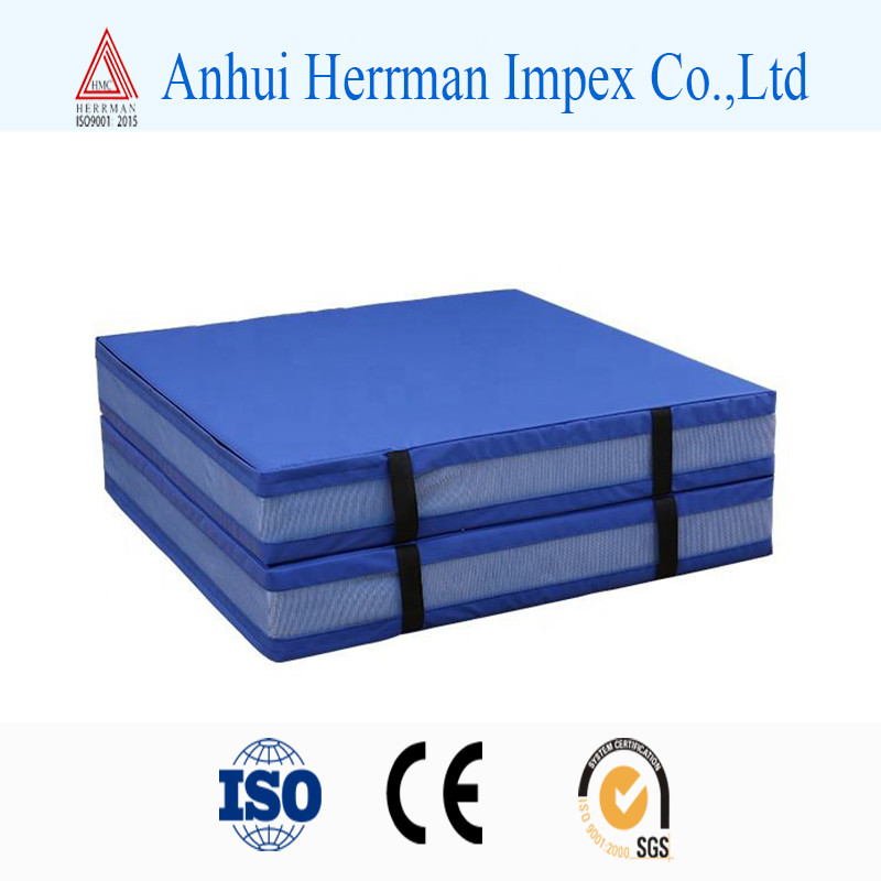 Wholesale Gym Fitness Exercise Foam Foldable Gymnastics Mat Blue from china suppliers