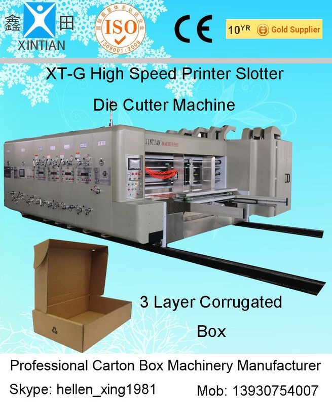 Wholesale Fully Automatic Carton Making Machine With 7.2mm Thickness Of Printing Plate from china suppliers