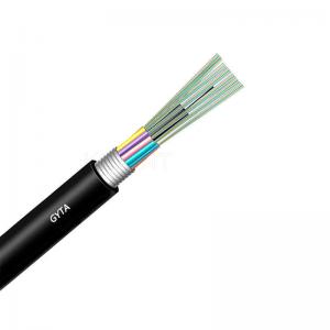 Wholesale KEXINT GYTA Armoured Fibre Optic Cable FTTH 4 - 96 Core Outdoor from china suppliers