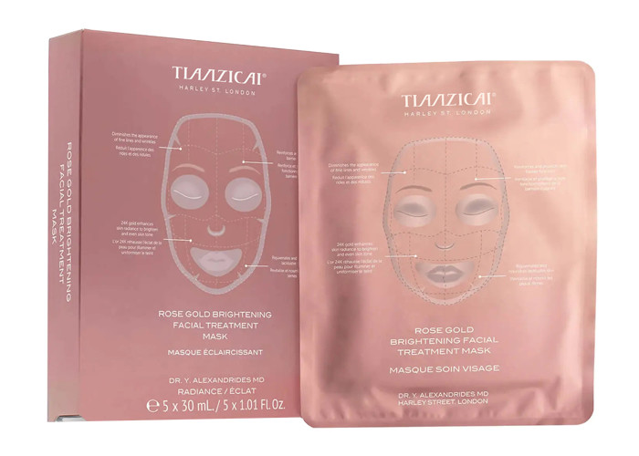 Wholesale Rose Gold Brightening Facial Treatment Mask Hydrating And Anti Aging from china suppliers