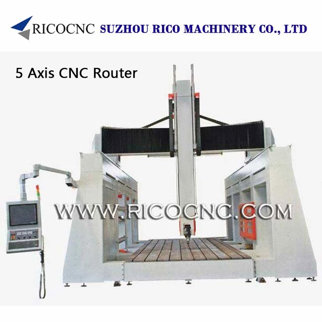 Wholesale 5 Axis RTCP Big Foam Cutting Machine Mould Making CNC Router Machine 5ATC3060SC from china suppliers