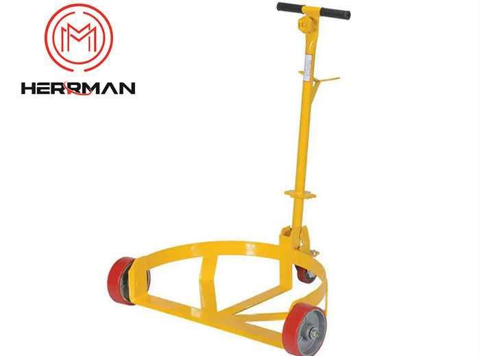 Buy cheap The Low Level Manual Oil Drum Trailer In Hand To Push from wholesalers