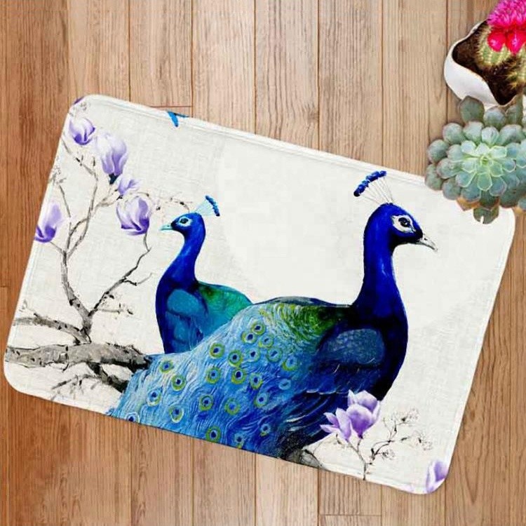 Wholesale Professional factory printed washable bathroom foot mat set from china suppliers