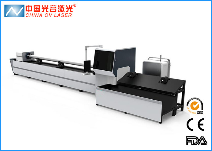 Wholesale Fiber Metal Oval Tube Laser Cutting Machine on Mild Steel Metal Pipe from china suppliers