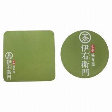 Wholesale Coasters/Rubber Pads, Made of Soft PVC Material, Customized Sizes and Designs Available from china suppliers