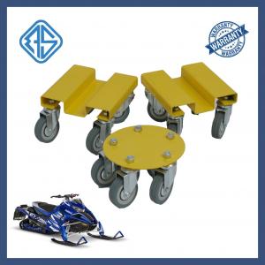 Wholesale Nylon Strap Vehicle Dolly Wheel PVC Yellow 1500LBS Motorcycle Dolly For Garage from china suppliers
