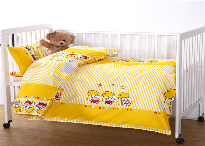 Buy cheap 100% Cotton Pillow Quilt Sheet Baby Crib Sets Cute Pattern Customized Size from wholesalers