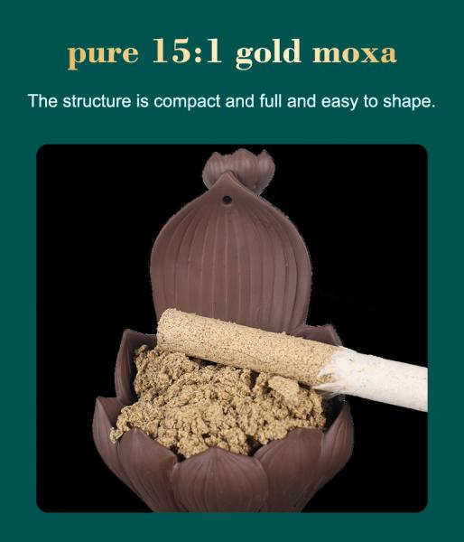 Natural Herbs Pure Moxa Rolls Moxibustion Moxa Incense Sticks