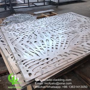 Wholesale China Powder coated Metal aluminum laser cut panel cladding for facade exterior cladding from china suppliers
