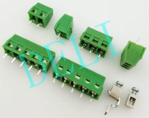 Wholesale 2 Pins Screw Terminal Block PCB Connector 300v DL127-XX-5.0/5.08mm Long Lifespan from china suppliers