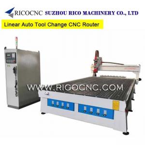Wholesale 3 Axis Linear Auto Tool Change CNC Router with Italy HSD 9.0KW Spindle ATC2040AD from china suppliers