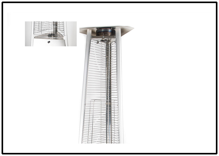 Wholesale Durable Outdoor Pyramid Patio Heater With Electronic Ignition Hinged Door Design from china suppliers