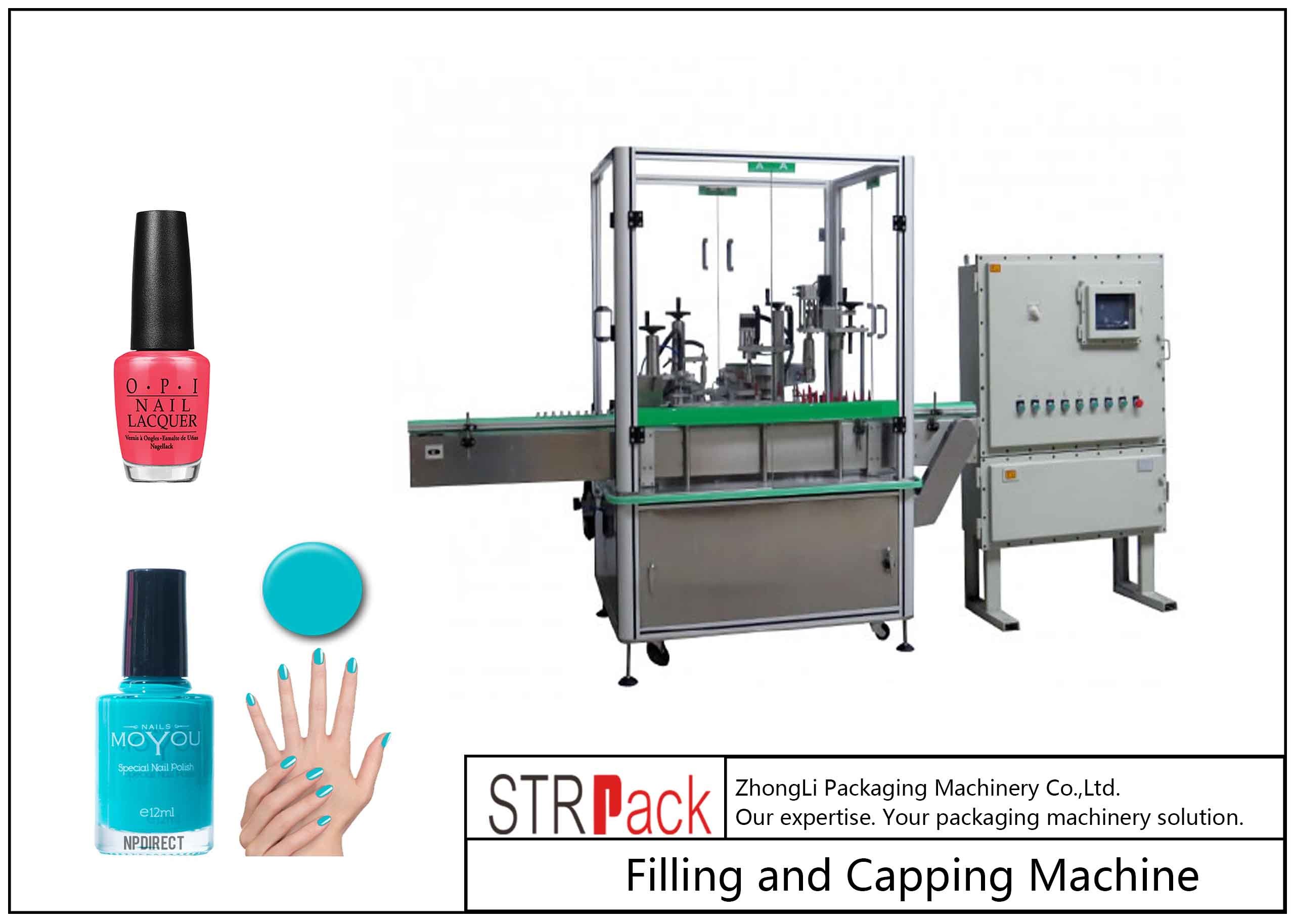 Wholesale High Reliability Nail Polish Filling Machine / Monoblock Filling Machine Capacity 60BPM from china suppliers