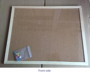 Wholesale 16‘’x20'' Wholesale Cork Board Memo Board with Pine Fame For Office Use from china suppliers