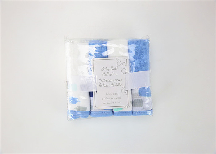 Wholesale Breathable Soft Baby Face Cloths , Thin Baby Cotton Washcloths EU Standard from china suppliers