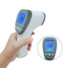 Wholesale LCD Backlight Forehead Baby Thermometer Digital Display Non Condensing from china suppliers