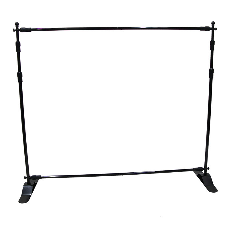Wholesale Large Graphic Adjustable Display Stand , Backwall Telescopic Backdrop Stand from china suppliers