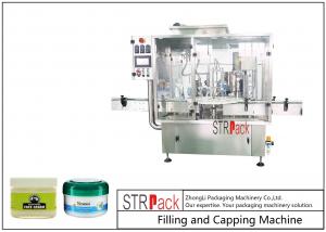 Wholesale 10g-100g Lotion Cream Jar Filling And Capping Machine For Cosmetics Industry from china suppliers