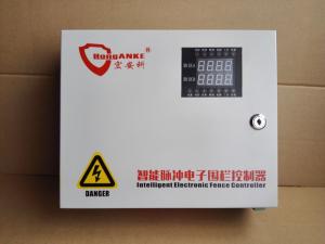 Wholesale Solar Power Electric Fence Alarm System Perimeter Security 6 Line 2 Zones 5.2KV from china suppliers