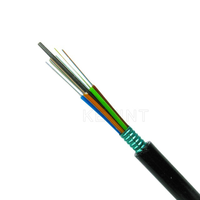 Wholesale KEXINT FTTH GYTA53 Optical Fiber Cable 2-144 Cores SM G.652D Armored Stranded Outdoor from china suppliers