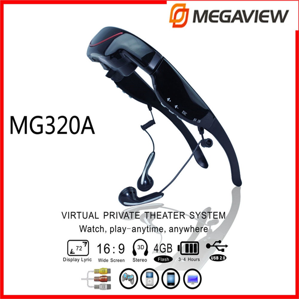 Wholesale Mobile Theatre Full HD 1080P Video Glasses Play Game With PS2 , PS3 , Xbox , Wii from china suppliers