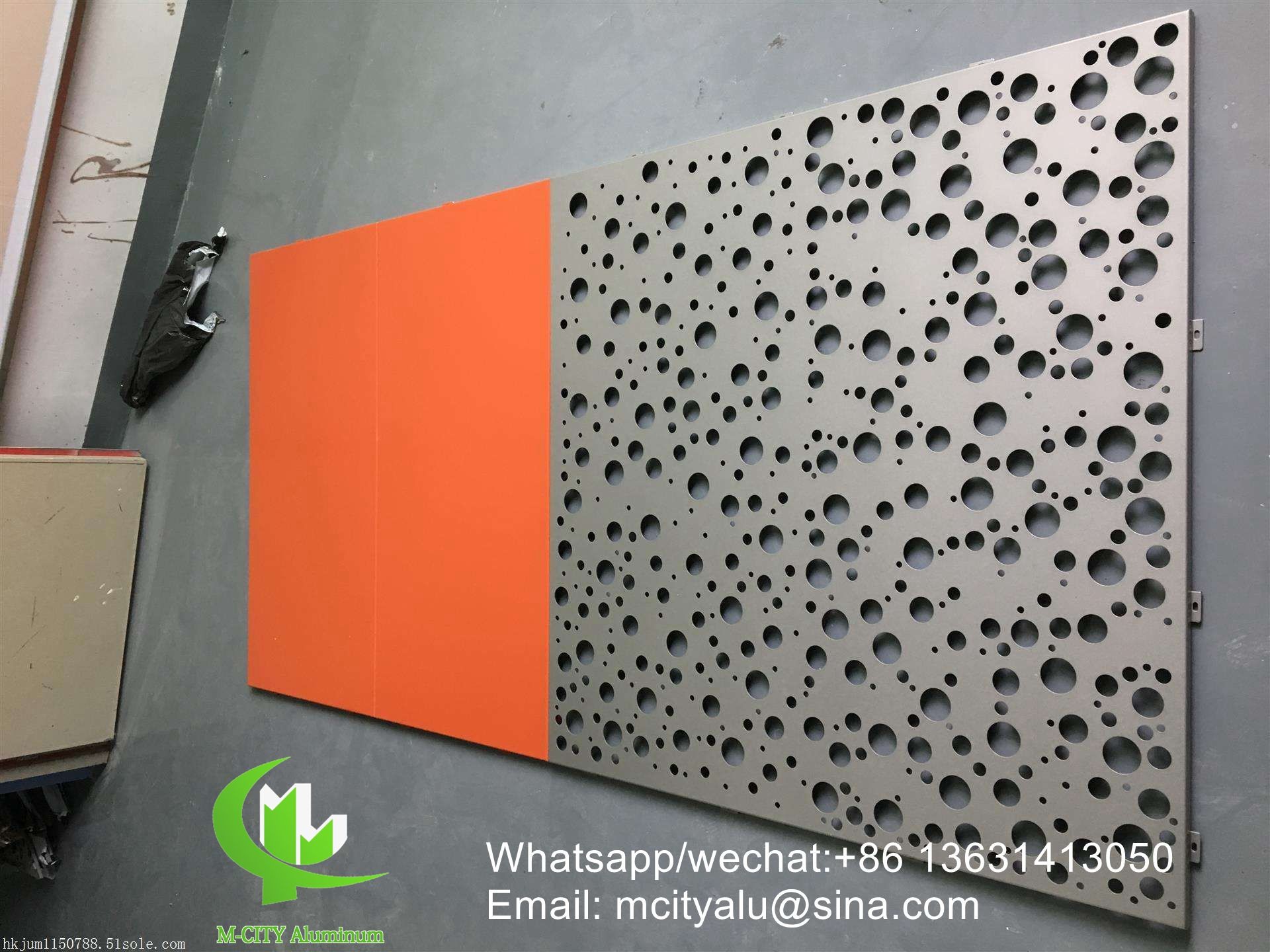 Wholesale perforated 3mm metal aluminum cladding panel with powder coated for facade curtain wall solid panel single panel from china suppliers