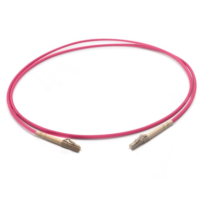 Wholesale LC Upc to FC Upc Duplex 2.0mm PVC (OFNR) Om4 Multimode Fiber Optic Patch Cord from china suppliers