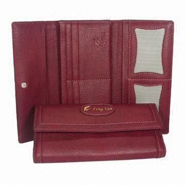 Wholesale Men's PU Leather Wallets, Measures 9 x 18.5 x 2.5cm, OEM Orders Welcomed from china suppliers
